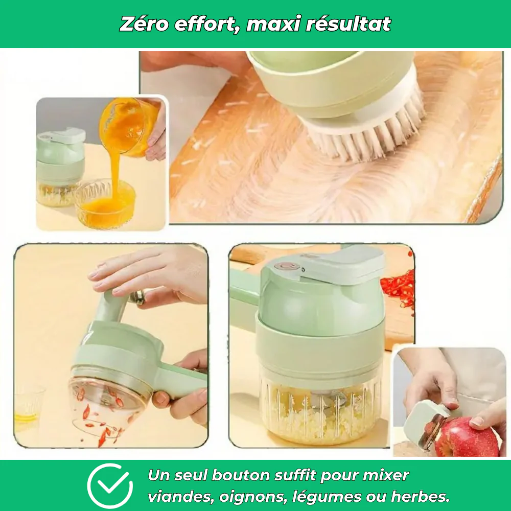 Coup’Chef – Broyeur de cuisine USB ultra pratique - Image 5