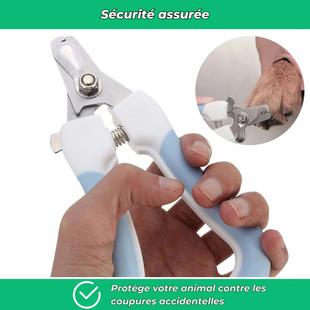Coupe-griffes ergonomique pour chien et chat – Sécurité et confort de toilettage - Image 4