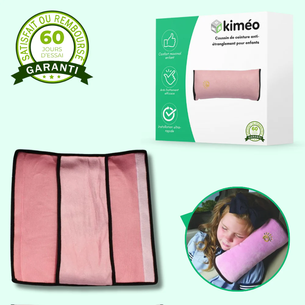 Coussin de ceinture anti-étranglement pour enfants - Image 2