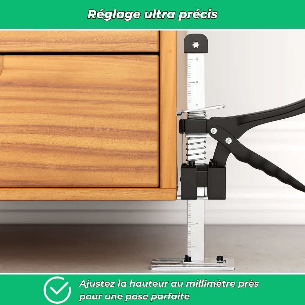 Cric manuel multifonction pour pose et levage facile - Image 4