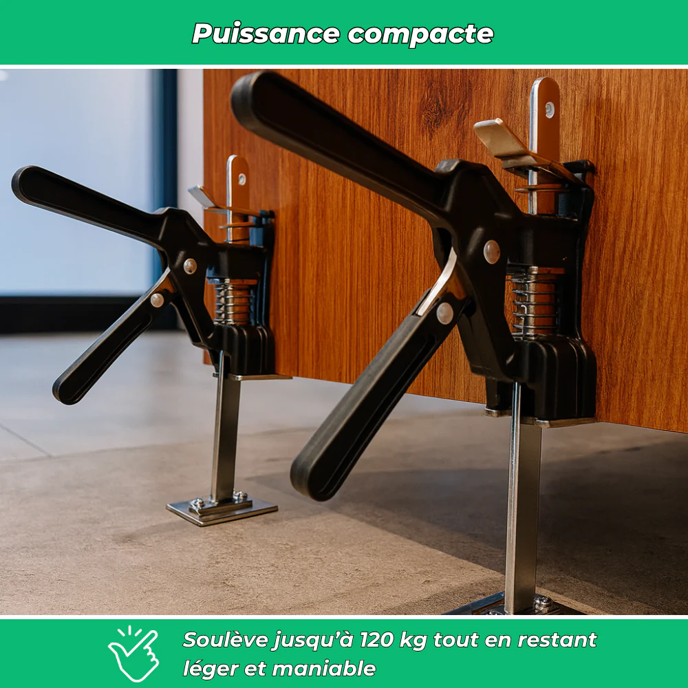 Cric manuel multifonction pour pose et levage facile - Image 5