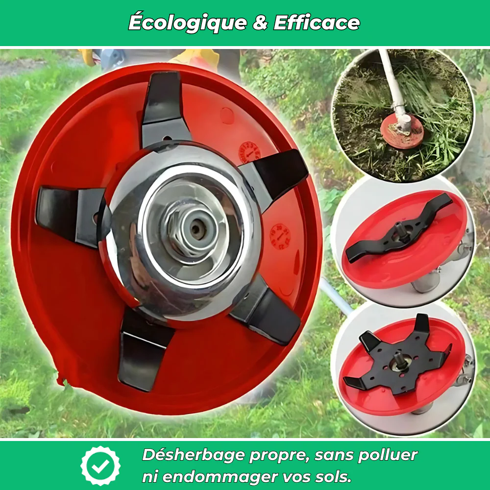 D60 PRO Disque de Désherbage Puissant pour Débroussailleuses – Coupe Efficace des Mauvaises Herbes - Image 6