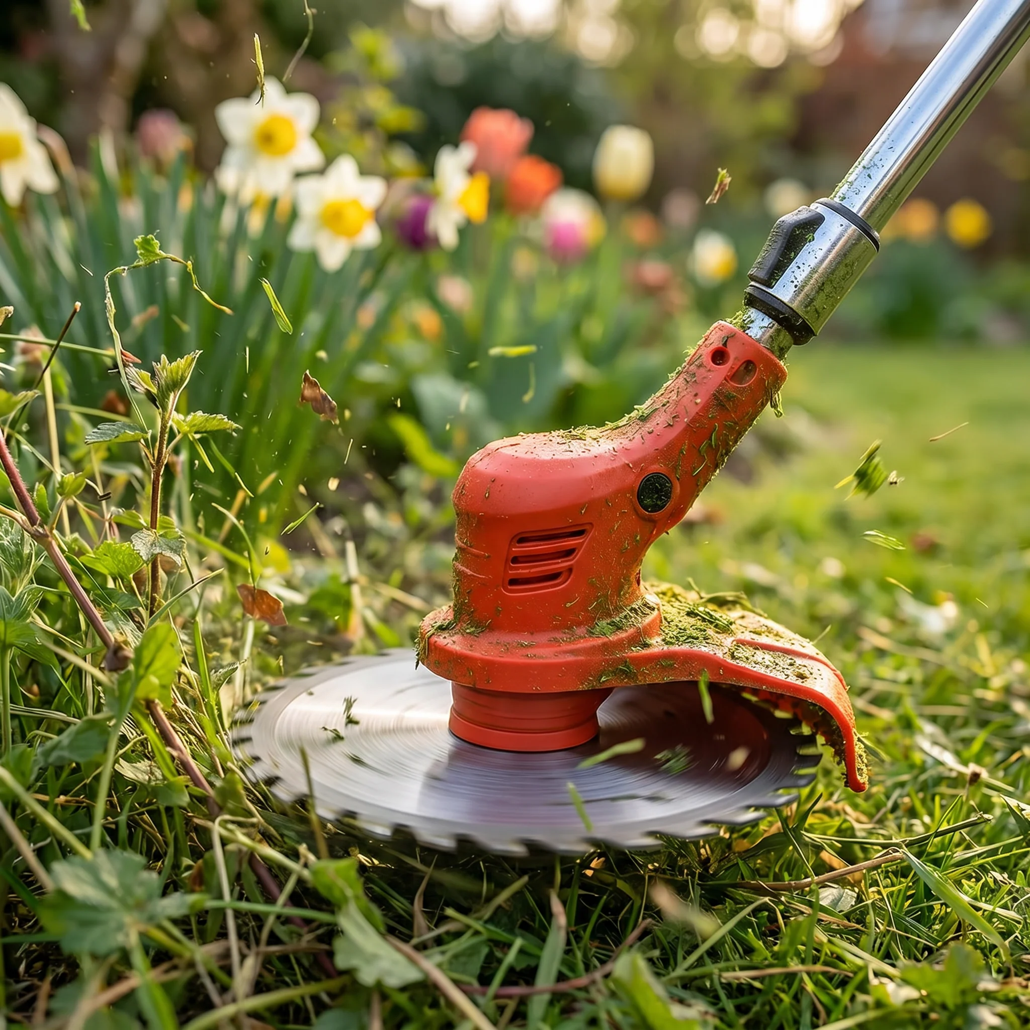 D80 PRO Débroussailleuse Sans Fil Haute Puissance – Coupe d'Herbe, Buissons et Branches Épaisses - Image 9