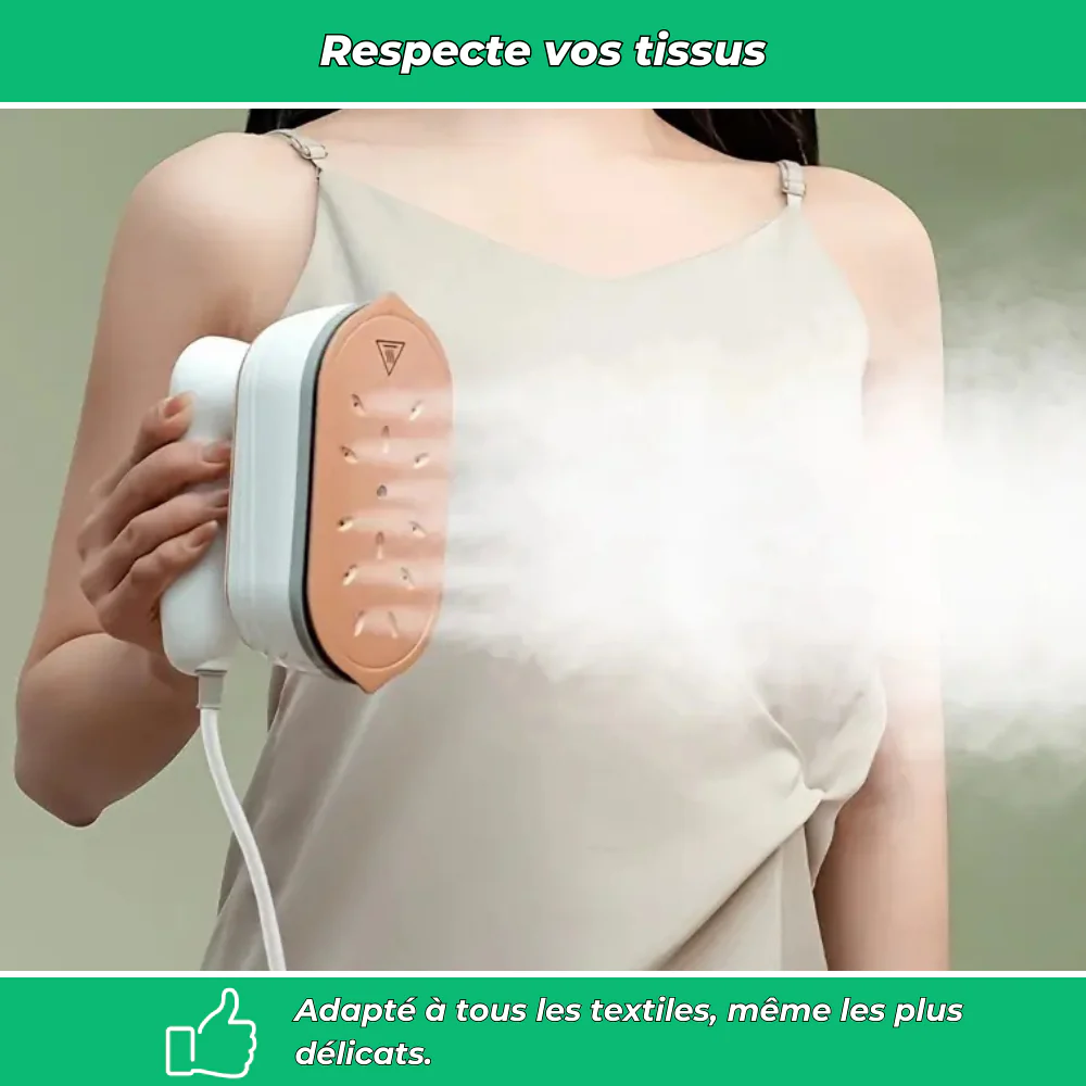 Défroisseur vapeur portable 1200W compact 2-en-1 voyage & maison - Image 4