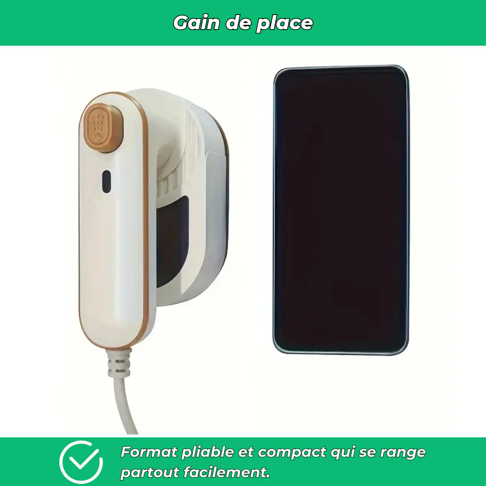 Mini fer à repasser portable pliable rotatif 180° compact voyage & maison - Image 4
