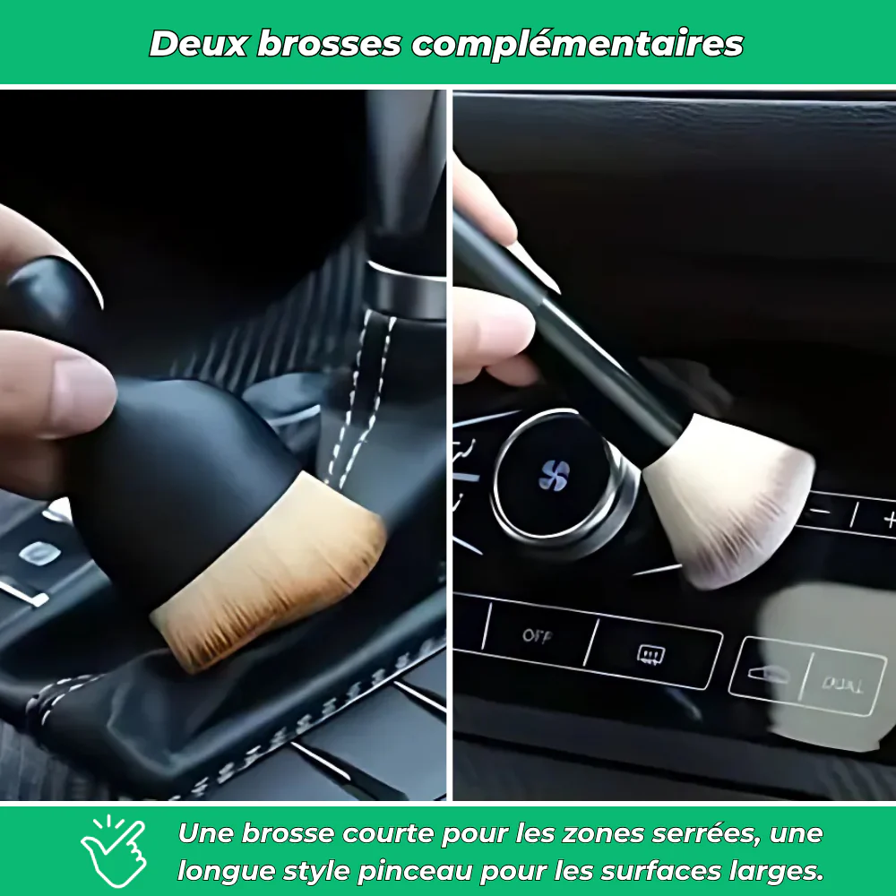 Dust PRO – Kit de 2 brosses anti-poussière pour voiture - Image 4
