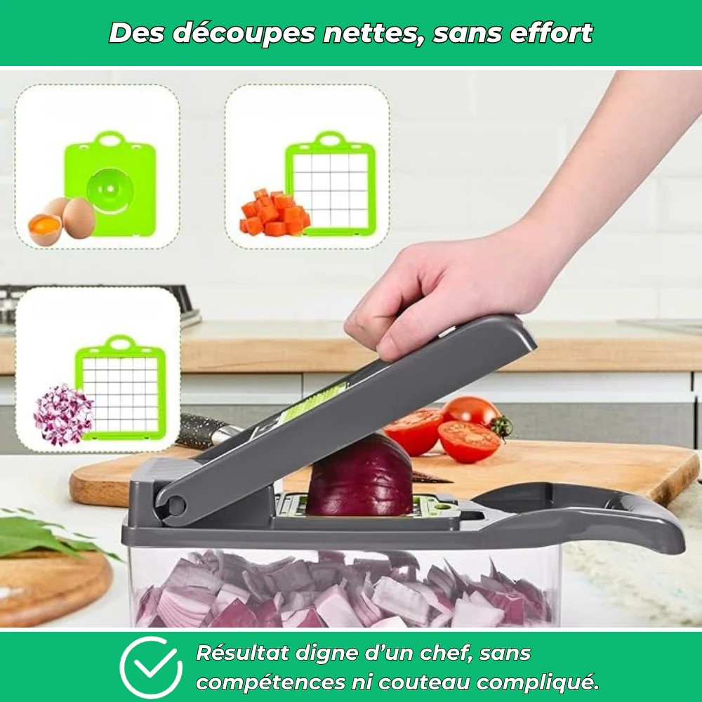 EasyCoup’ – Trancheur de légumes complet 16 en 1 - Image 5