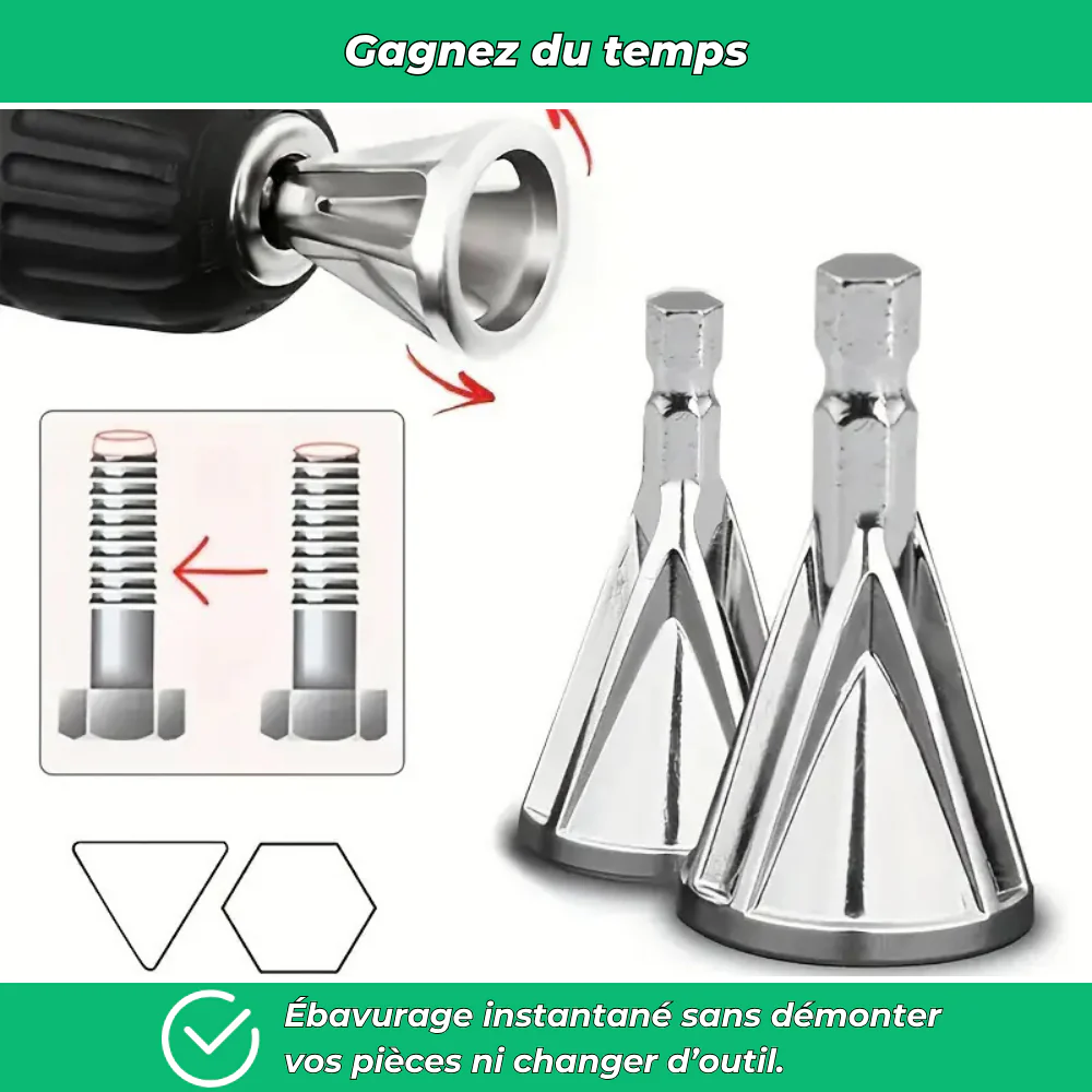 Ébavureur à fixer sur perceuse électrique - Image 4