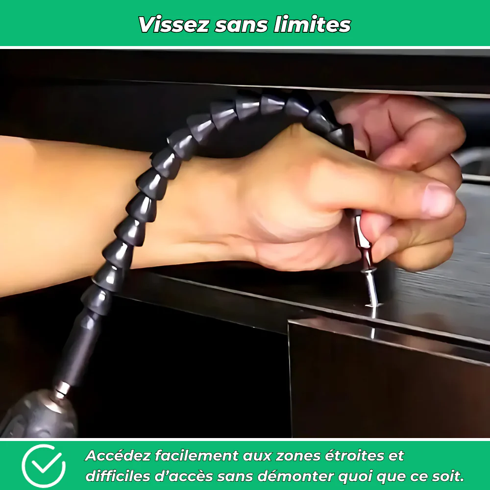Extension flexible pour visseuse et perceuse - Image 3