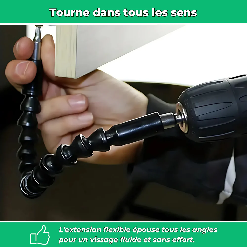 Extension flexible pour visseuse et perceuse - Image 4