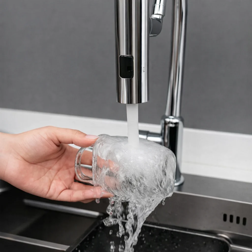 Extension Robinet 360° 4-en-1 Cuisine | Douchette Rotative Haute Pression Multifonction - Image 3