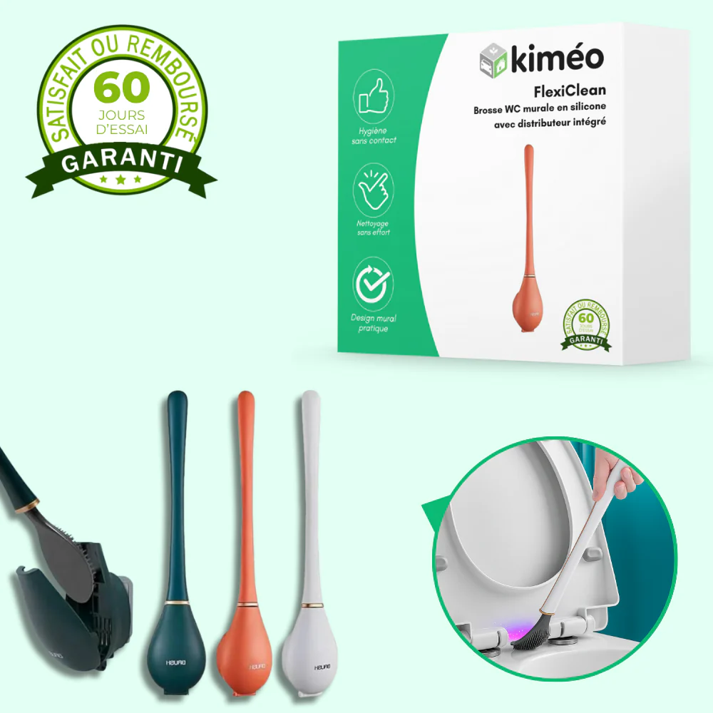 Brush™ | Brosse WC en silicone | Souple et hygiénique - Image 2