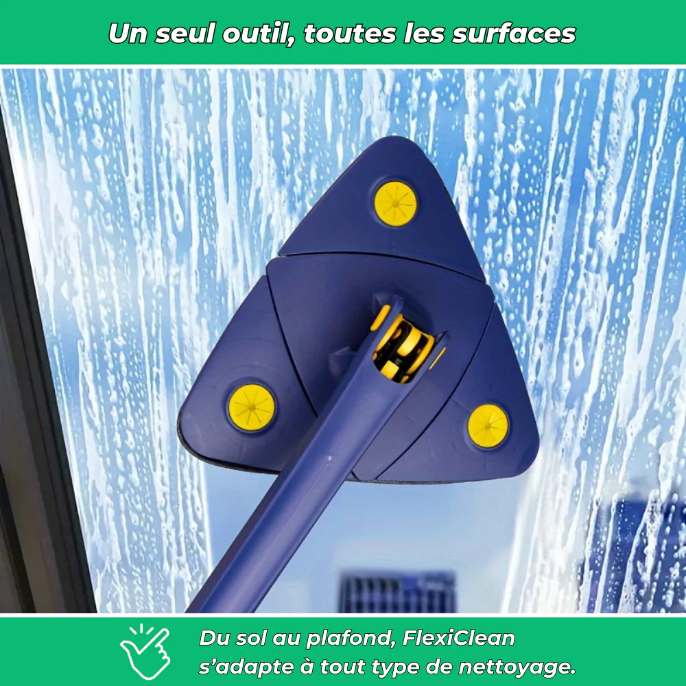 Clean'Mop | Vadrouille rotative 360° avec essorage mains libres - Image 5