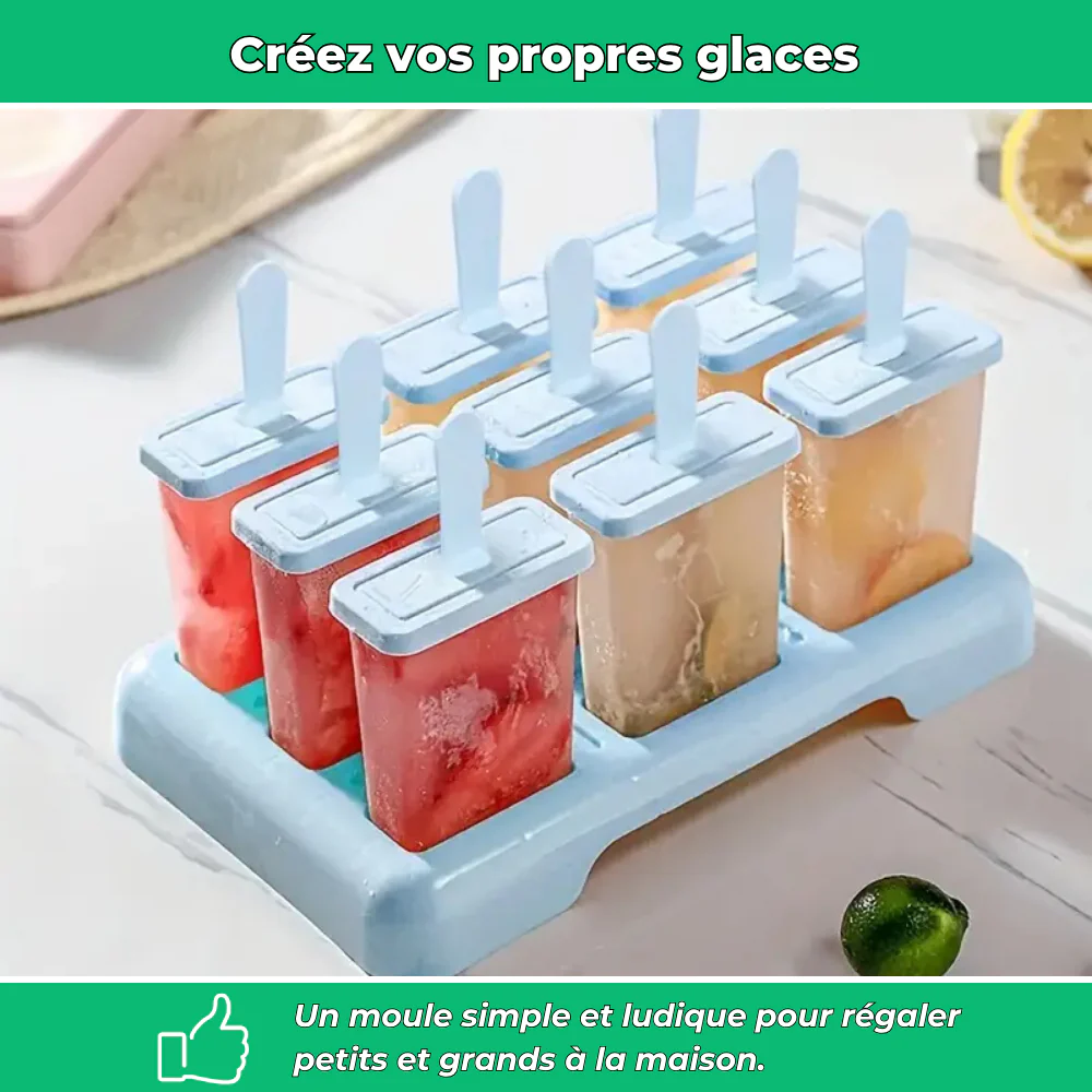 Frozzy – Moule à esquimaux en silicone pour glaces maison - Image 3