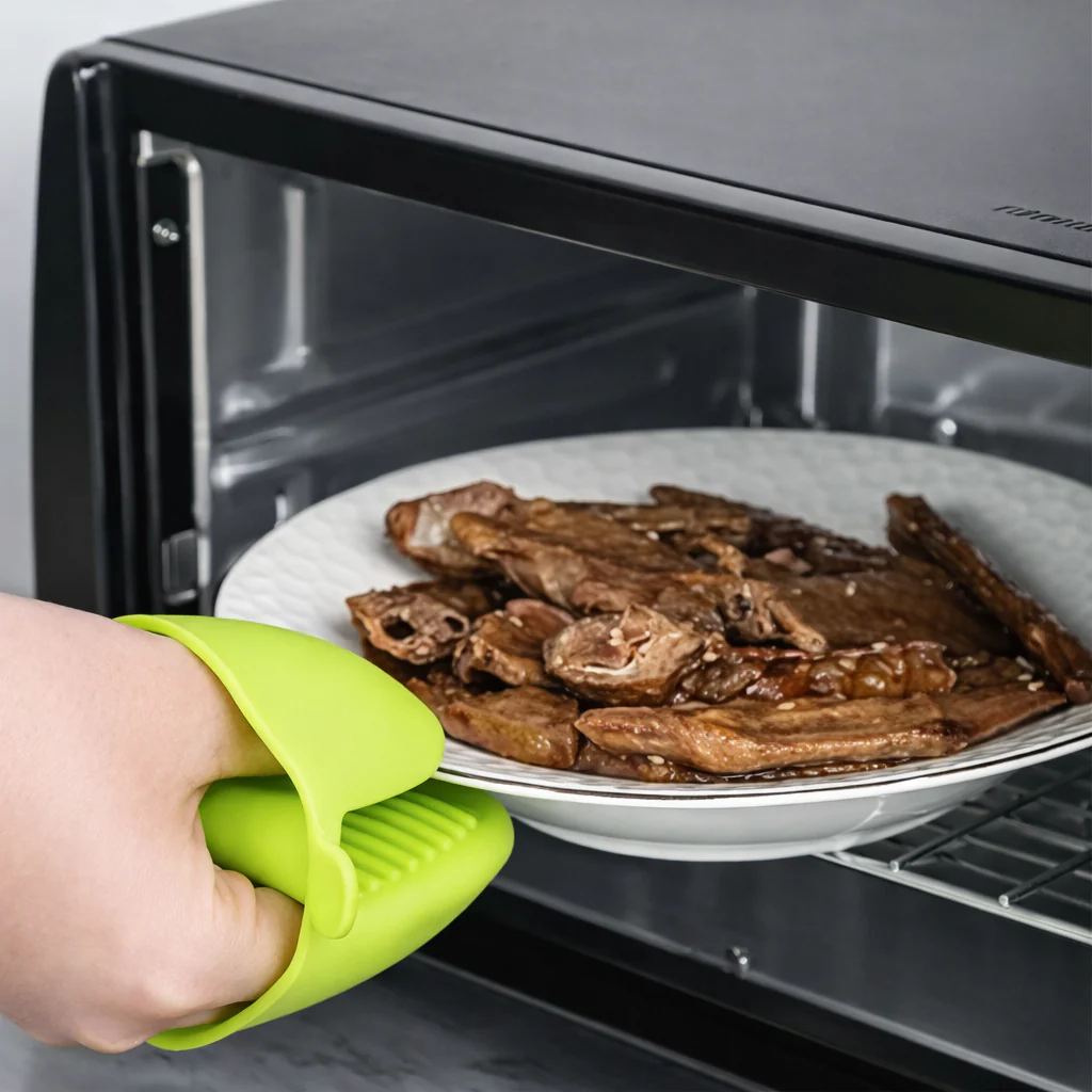 Gants de Four Anti-Chaleur en Silicone Antidérapants – Résistants Haute Température - Image 4