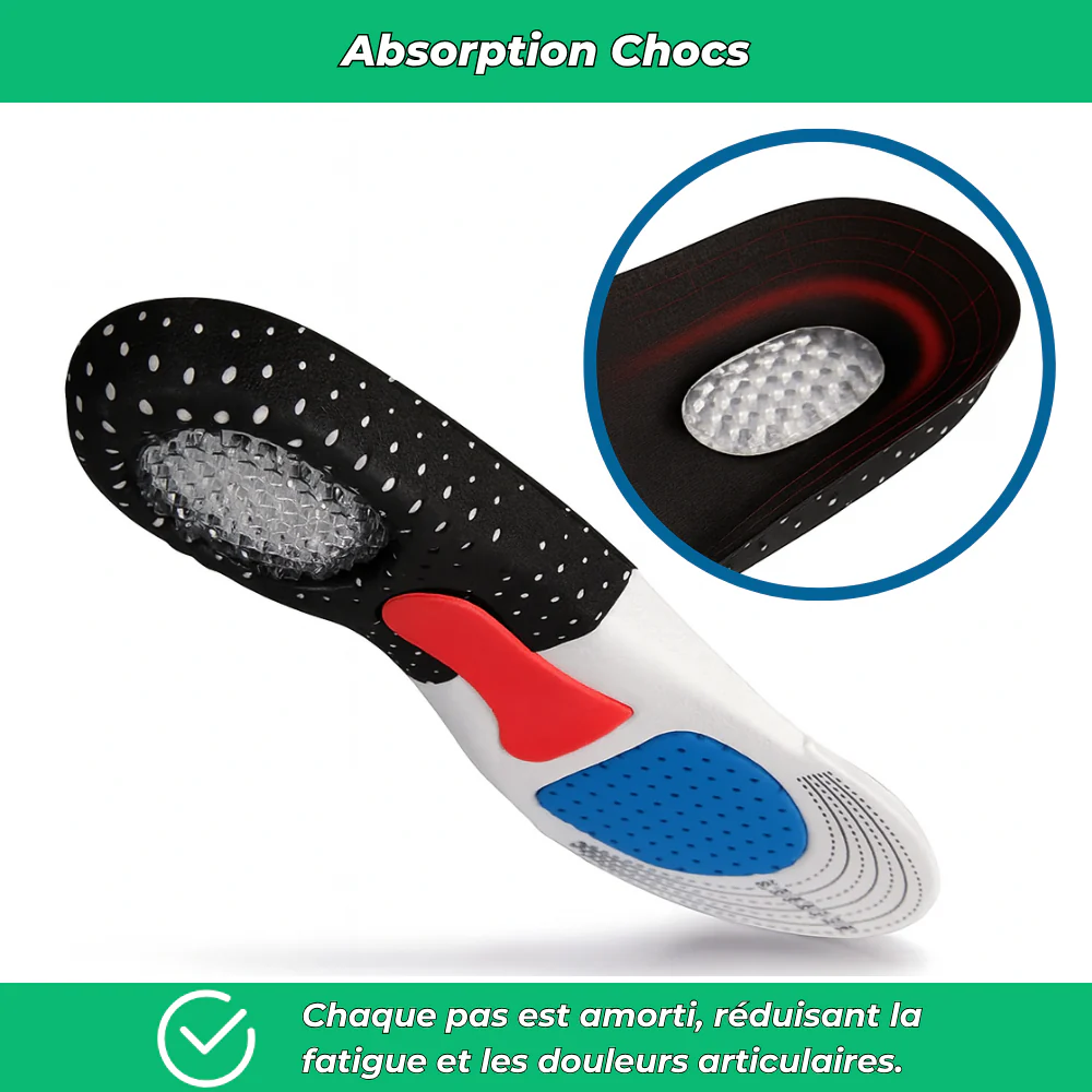 GelConfort Pro | Semelles à gel actif anti-fatigue, professionnelles. - Image 4