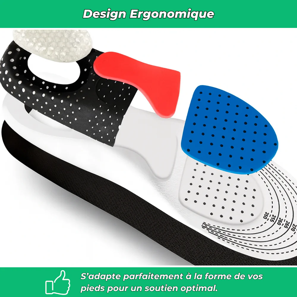 GelConfort Pro | Semelles à gel actif anti-fatigue, professionnelles. - Image 5
