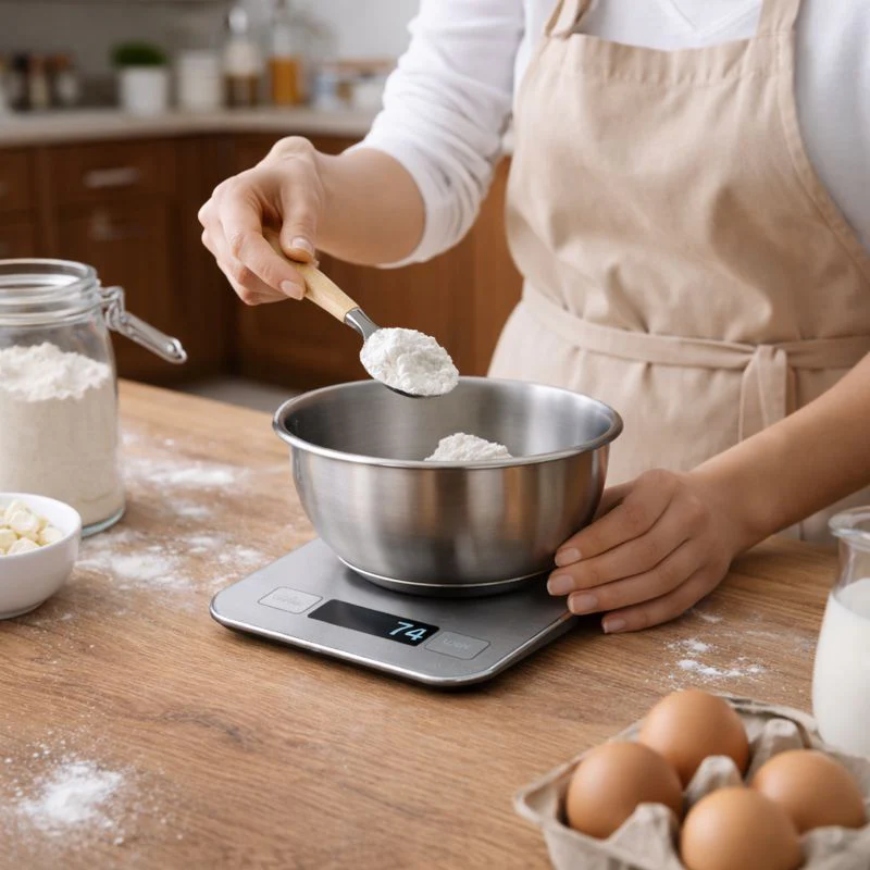 GramMaster – Balance de cuisine numérique ultra-précise 1 g, capacité 5 kg, écran LCD, fonction tare - Image 2