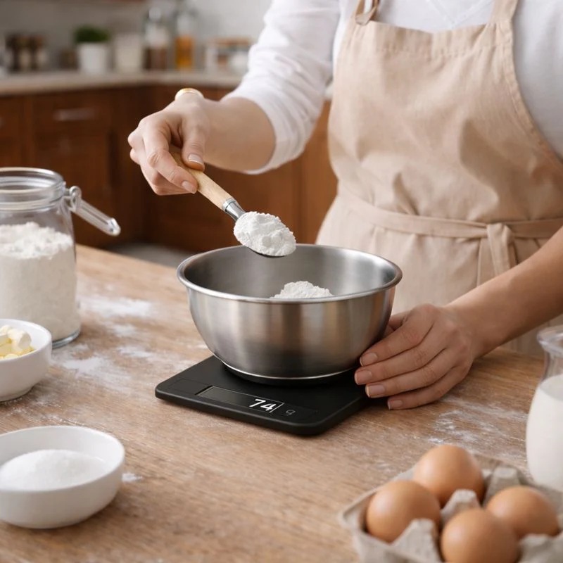 GramMaster – Balance de cuisine numérique ultra-précise 1 g, capacité 5 kg, écran LCD, fonction tare - Image 4