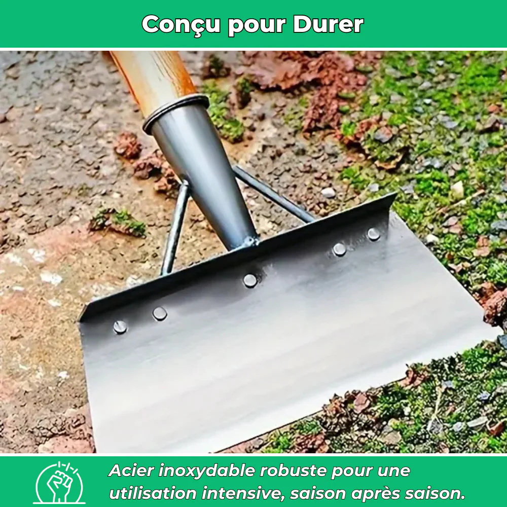 Raclette en Acier Inoxydable – Désherbage Facile et Nettoyage Extérieur Efficace - Image 5
