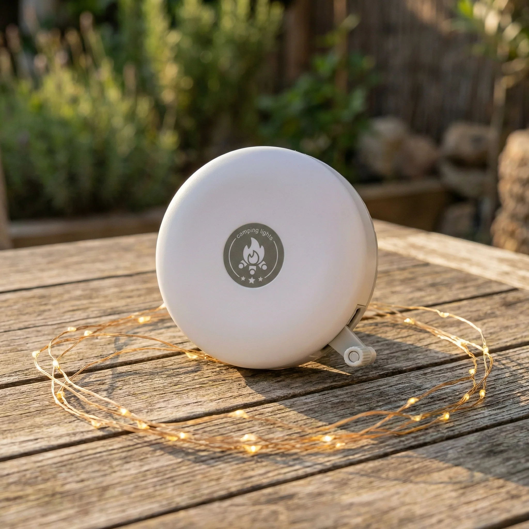 Guirlande Lumineuse LED 10m Rechargeable Étanche | Éclairage Ambiance Camping, Jardin, Terrasse & Tente 4-en-1 - Image 2