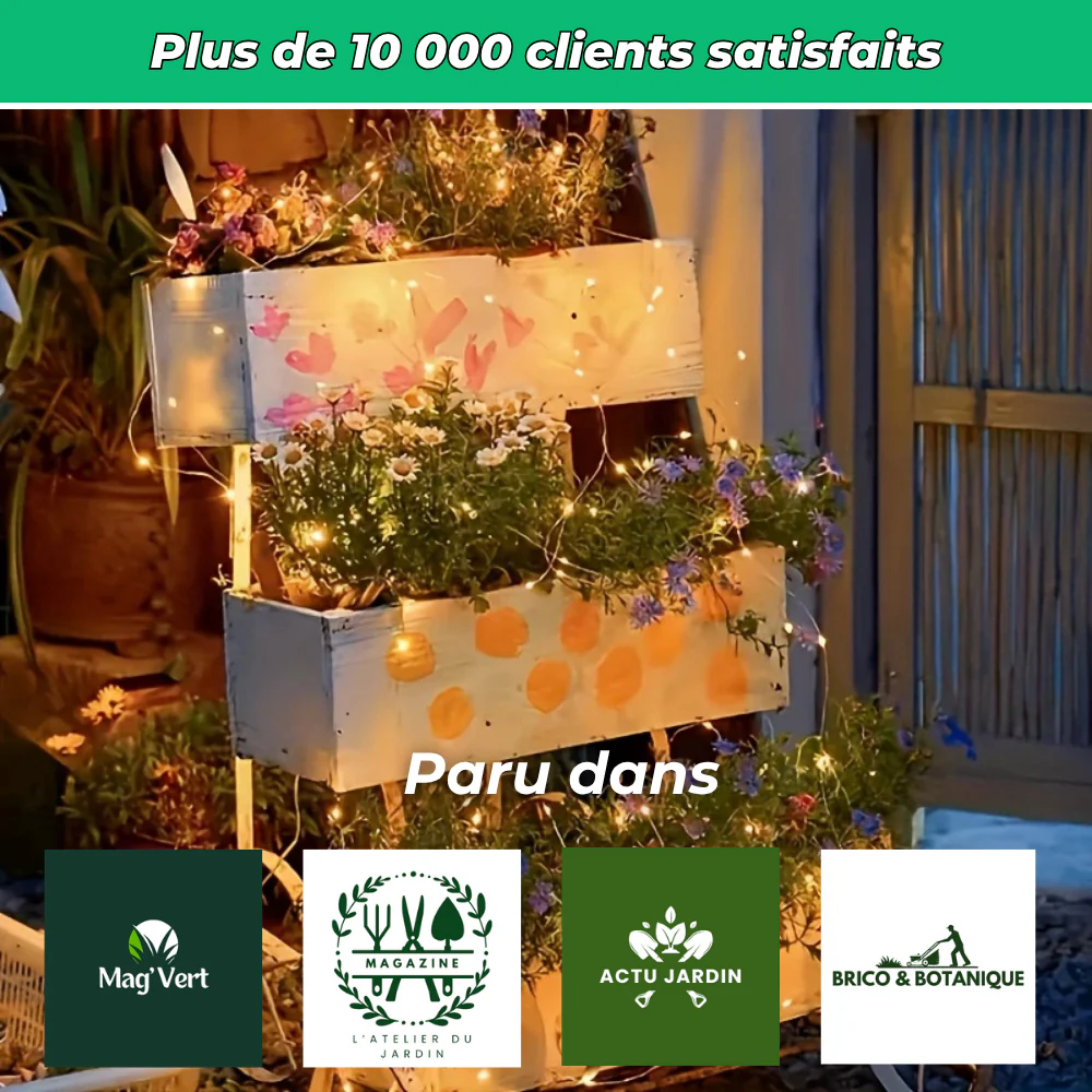 Guirlande solaire LED extérieure – Ambiance chaleureuse et économique - Image 6