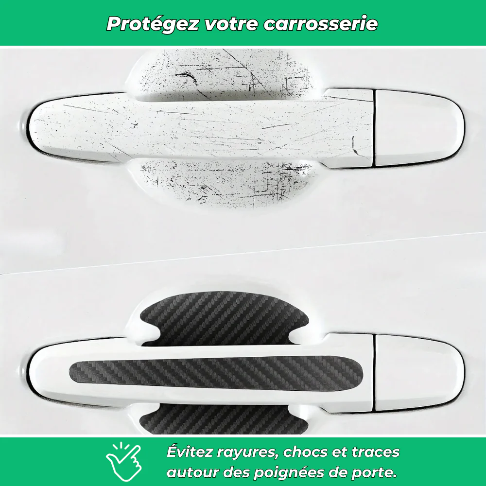 HandGrip PRO – Films protecteurs anti-rayures pour poignées de voiture (pack de 8) - Image 5