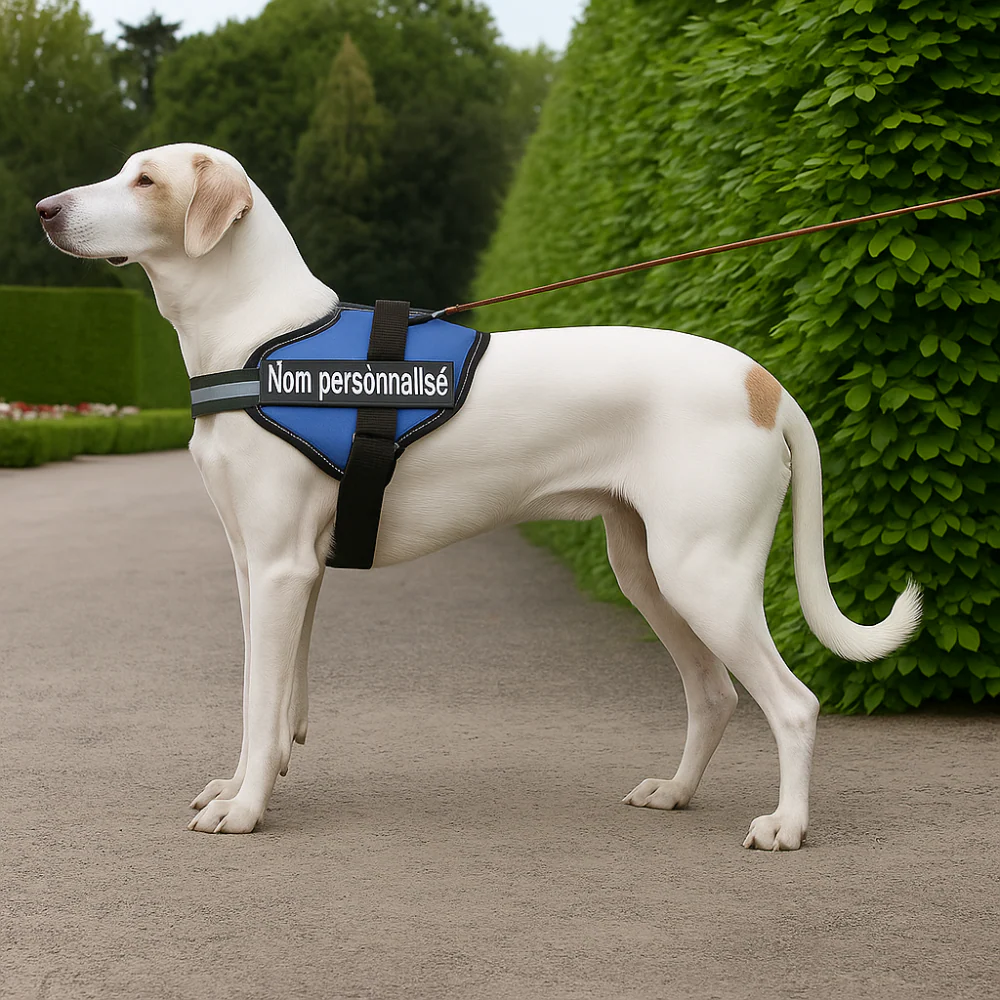 Harnais chien nom personnalisé – réglable et anti-étranglement - Image 8