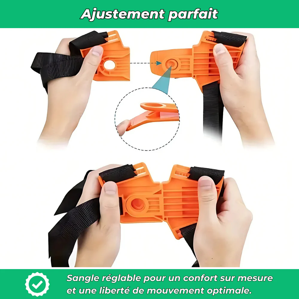 Harnais pour Débroussailleuse – Confort et Support pour Jardinage Intensif - Image 5