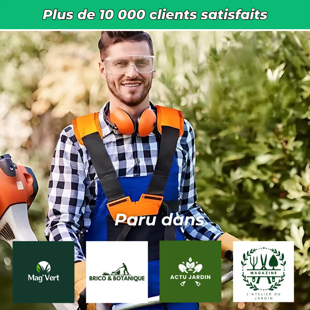 Harnais pour Débroussailleuse – Confort et Support pour Jardinage Intensif - Image 6