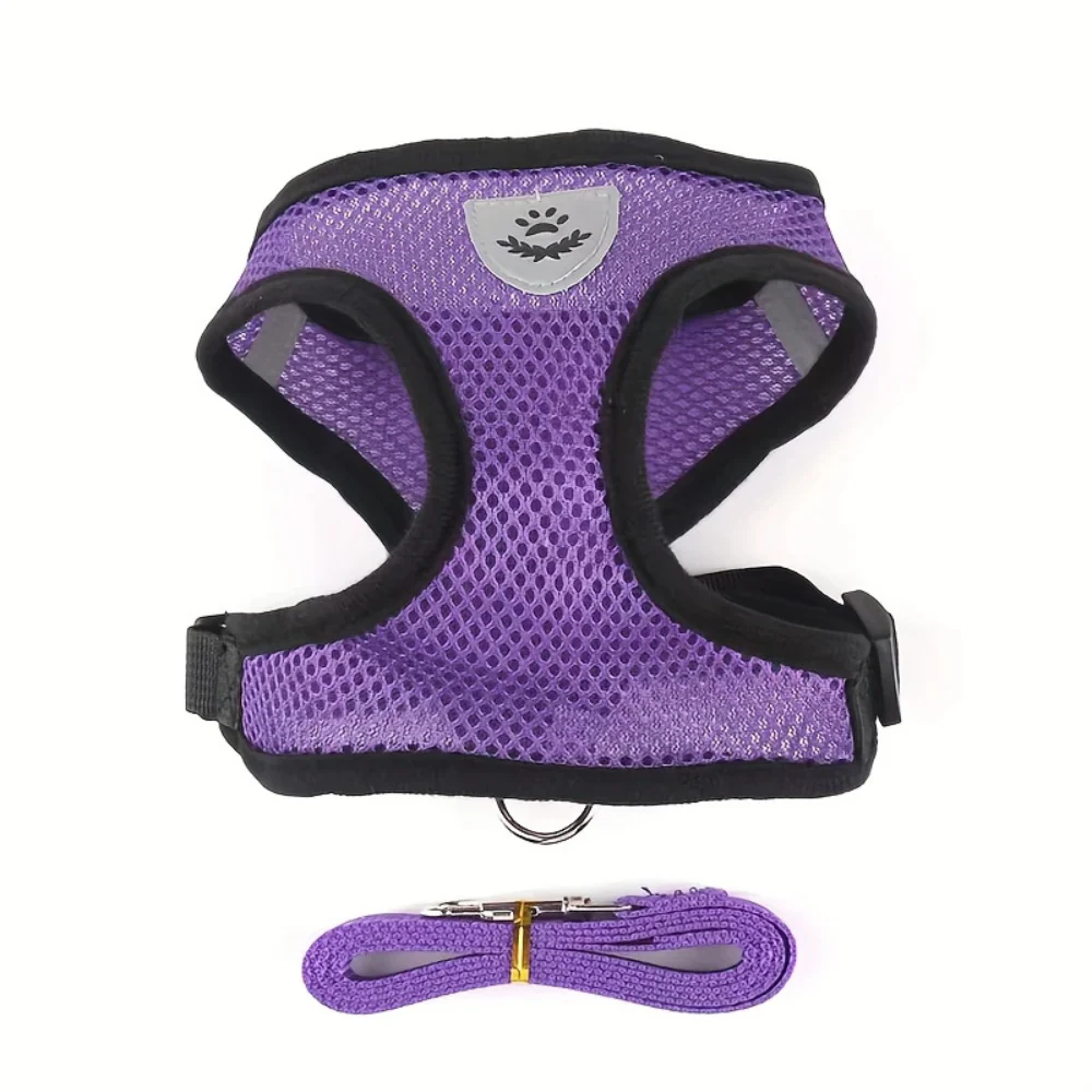Harnais réglable avec laisse pour chat – Sécurité et confort en promenade - Image 12