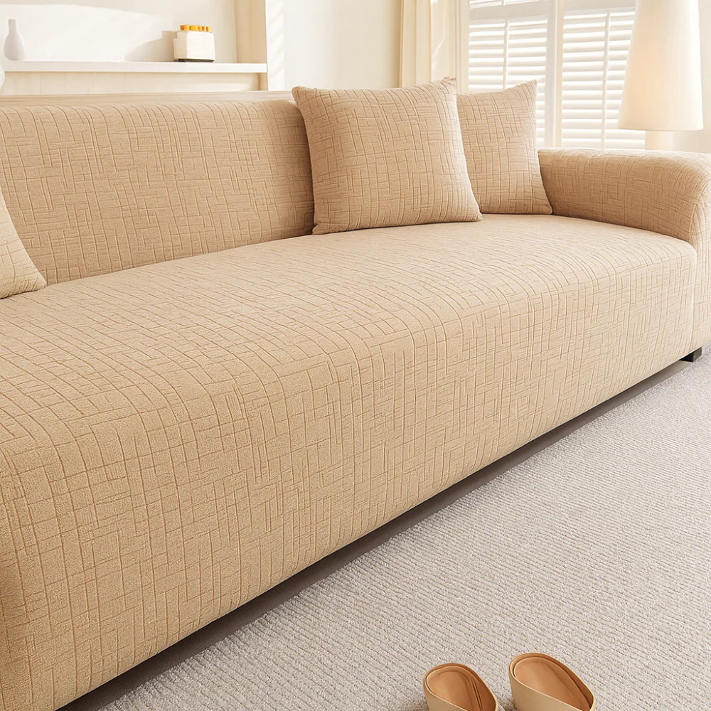 Housse canapé extensible lavable – Protection fauteuil & canapé 4 places - Image 11