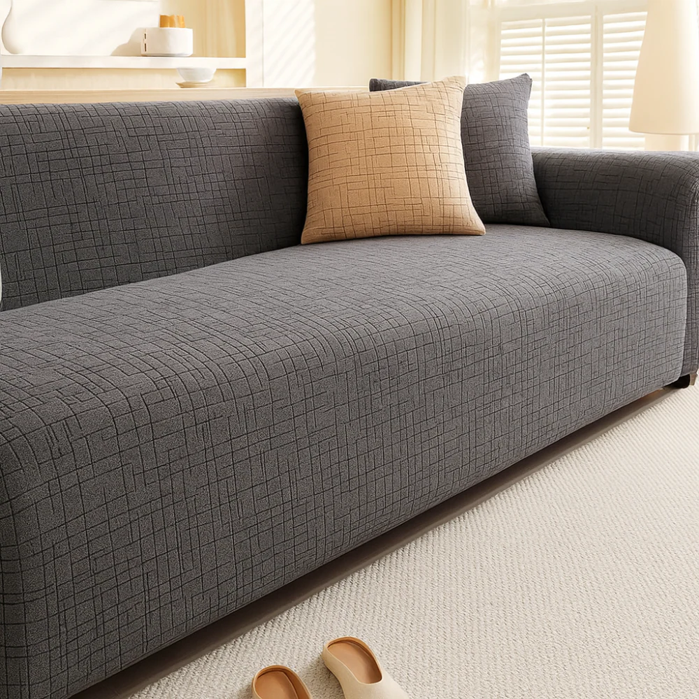 Housse canapé extensible lavable – Protection fauteuil & canapé 4 places - Image 6