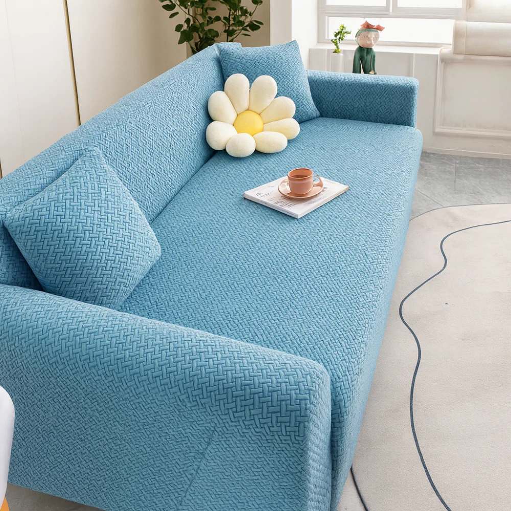 Housse canapé extensible douce – Protection confortable 1 à 4 places - Image 10