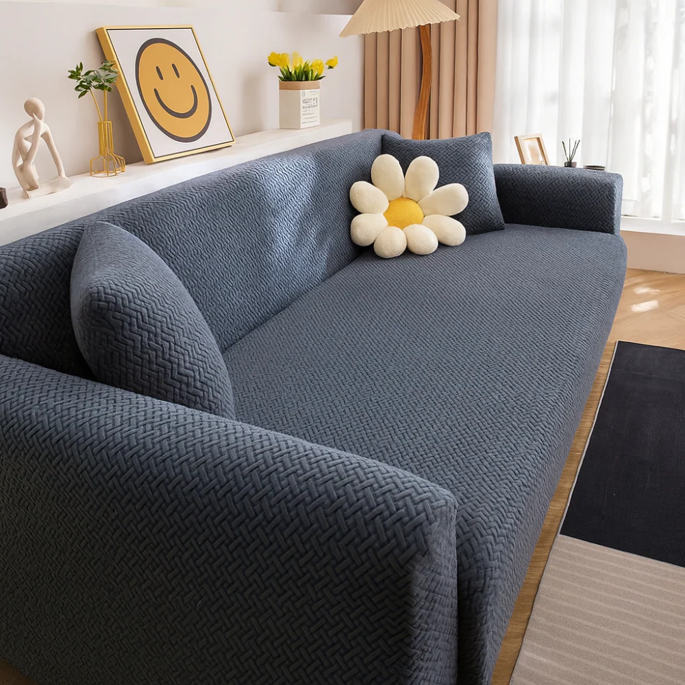 Housse canapé extensible douce – Protection confortable 1 à 4 places - Image 6