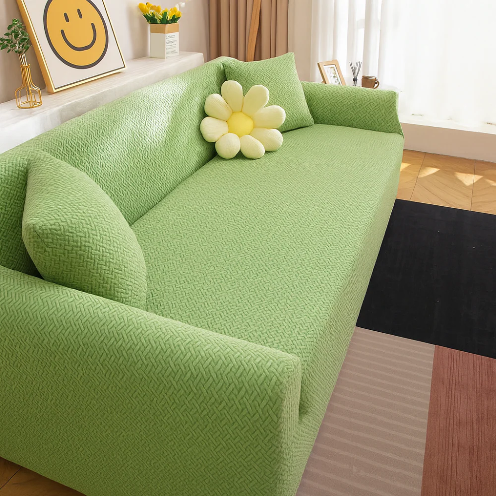 Housse canapé extensible douce – Protection confortable 1 à 4 places - Image 9