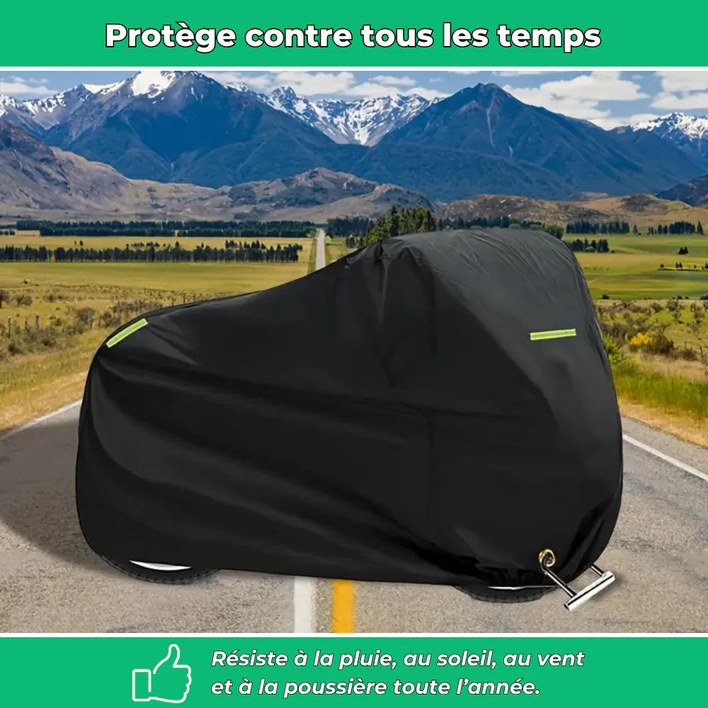 Housse de moto 210D imperméable et anti-UV - Image 3