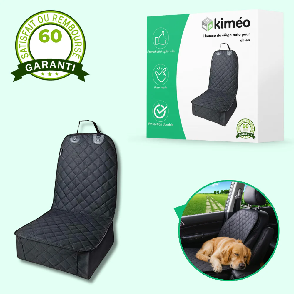 Housse de siège auto pour chien – Imperméable, antidérapante et résistante aux griffes, compatible voitures, camions et SUV - Image 2