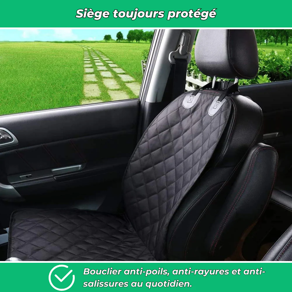 Housse de siège auto pour chien – Imperméable, antidérapante et résistante aux griffes, compatible voitures, camions et SUV - Image 3