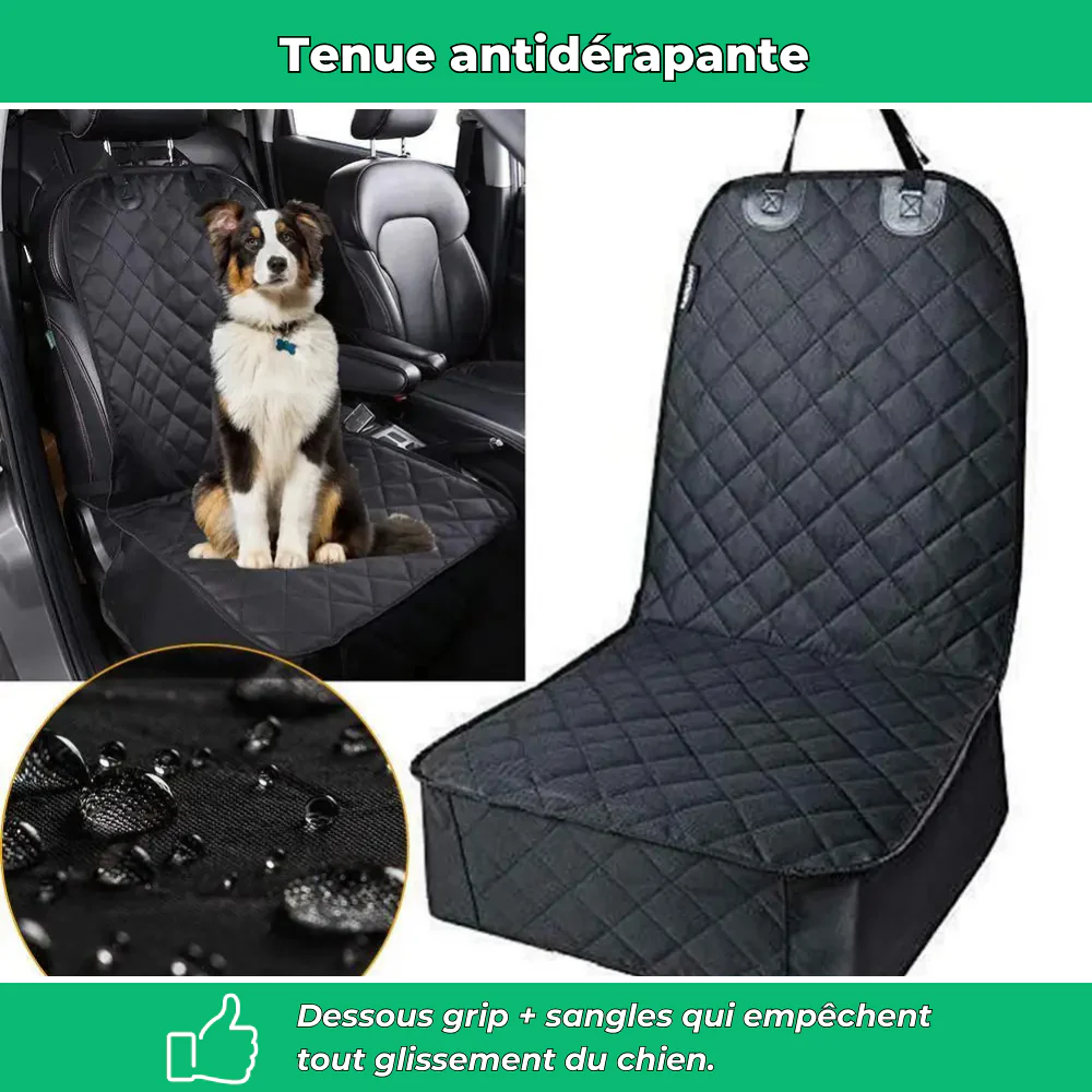 Housse de siège auto pour chien – Imperméable, antidérapante et résistante aux griffes, compatible voitures, camions et SUV - Image 5