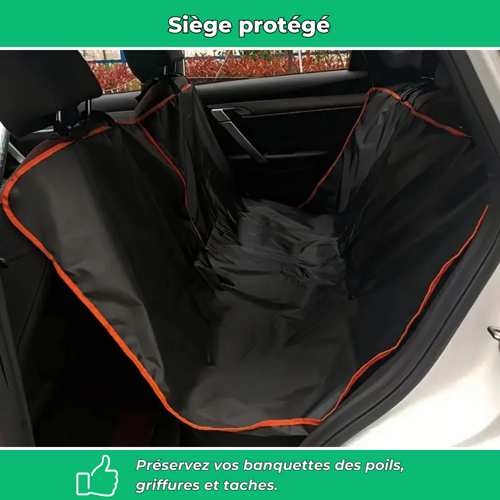 Tapis de protection de siège auto pour chien – Tapis pliable Oxford 210D résistant - Image 3
