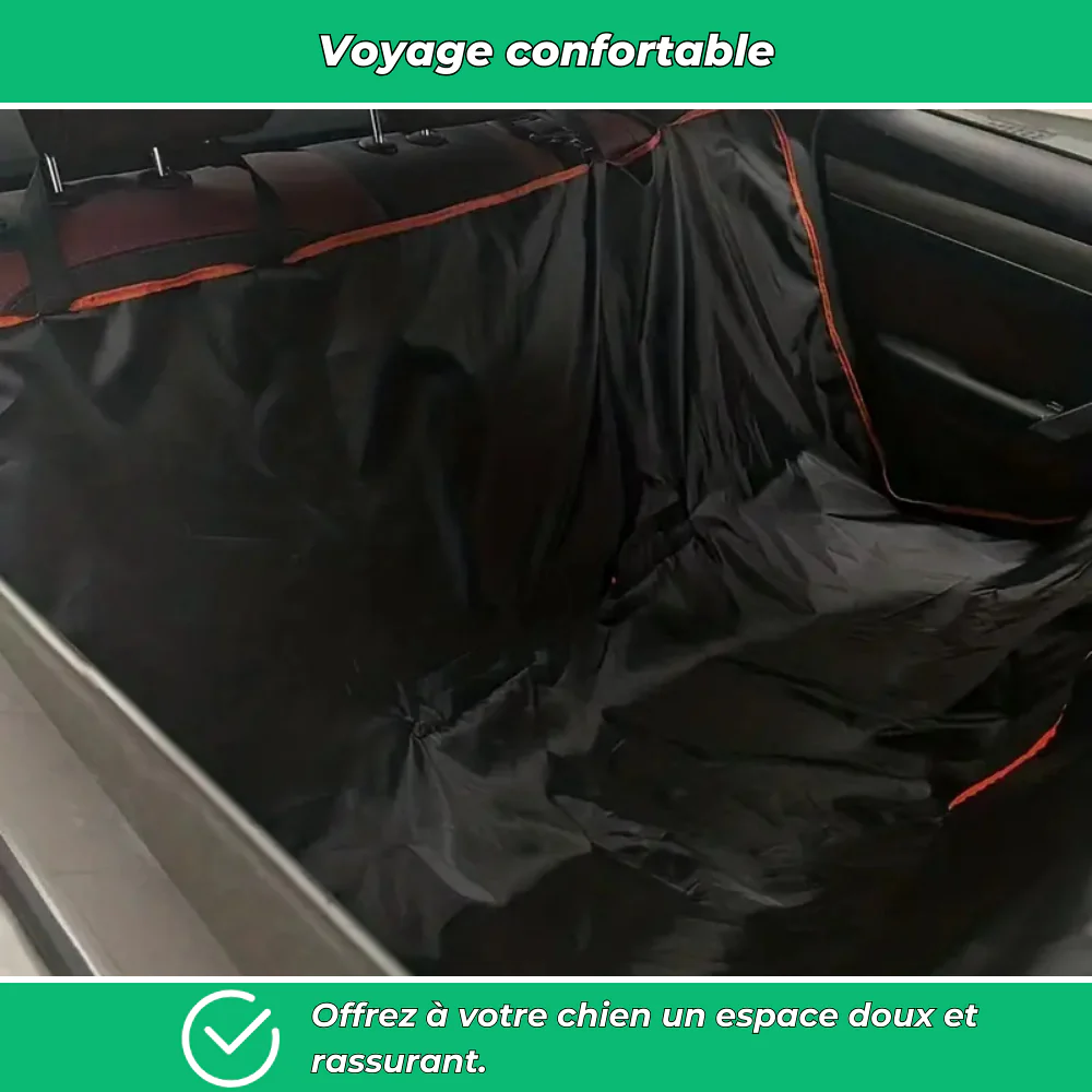 Tapis de protection de siège auto pour chien – Tapis pliable Oxford 210D résistant - Image 4