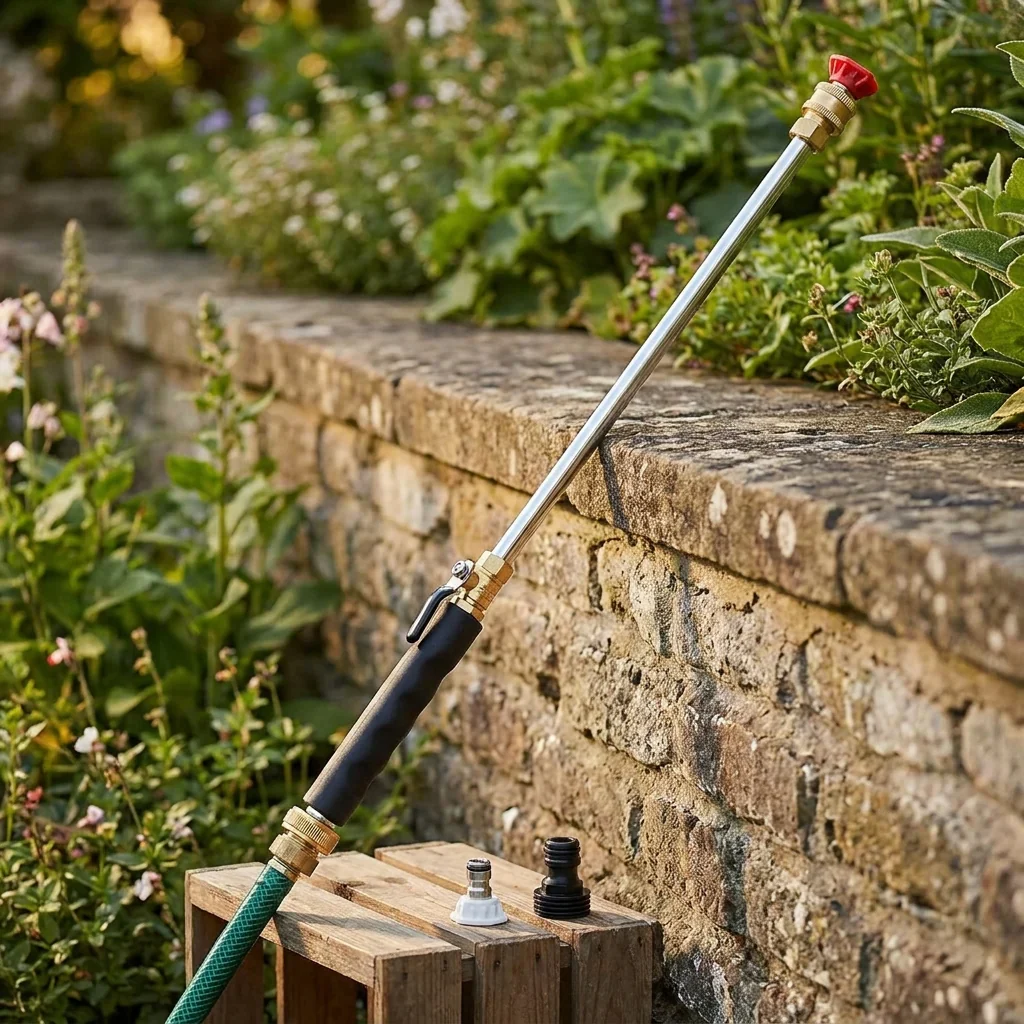 HydroPro | Lance Nettoyeur Haute Pression pour Tuyau d’Arrosage | Pistolet Haute Pression Voiture & Jardin Multifonction