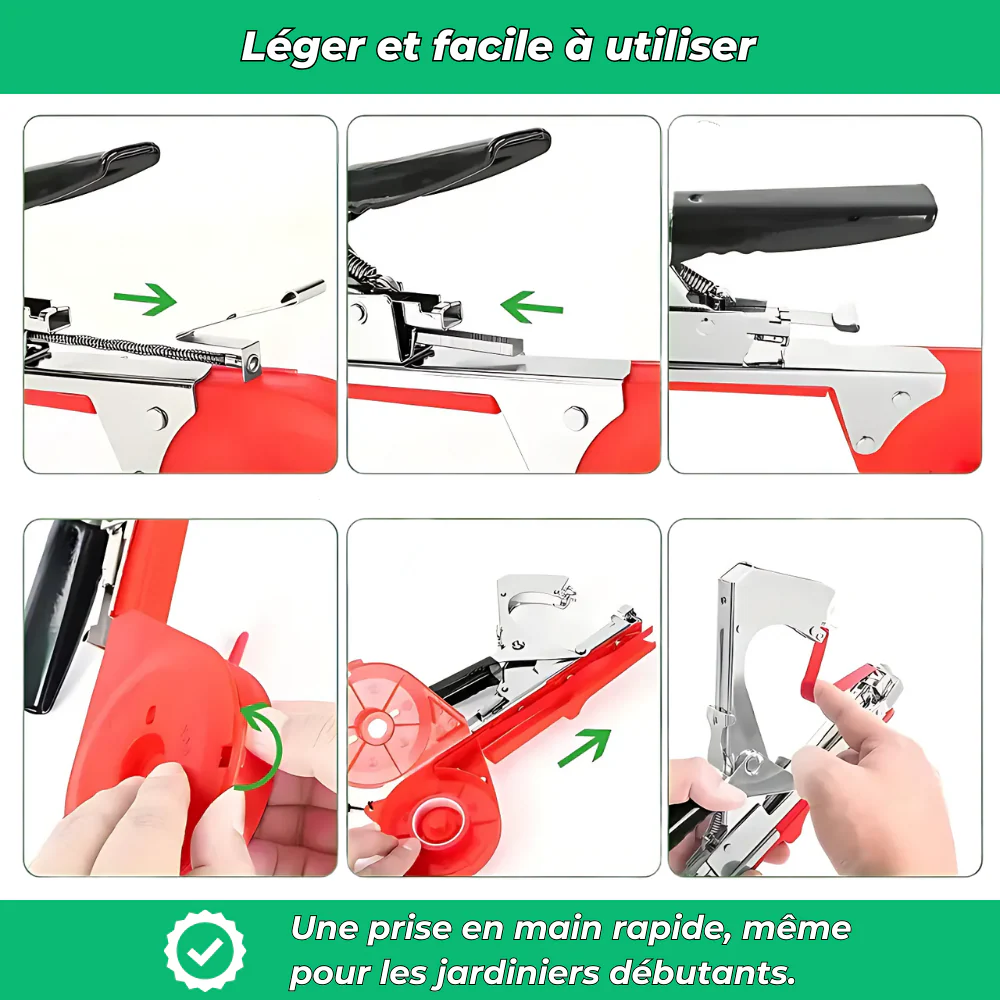 JardiClip Outil d'Attache pour Tiges de Plantes – Support Pratique pour Croissance des Plantes - Image 5