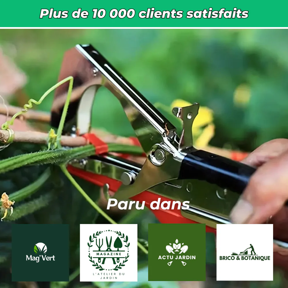 JardiClip Outil d'Attache pour Tiges de Plantes – Support Pratique pour Croissance des Plantes - Image 6