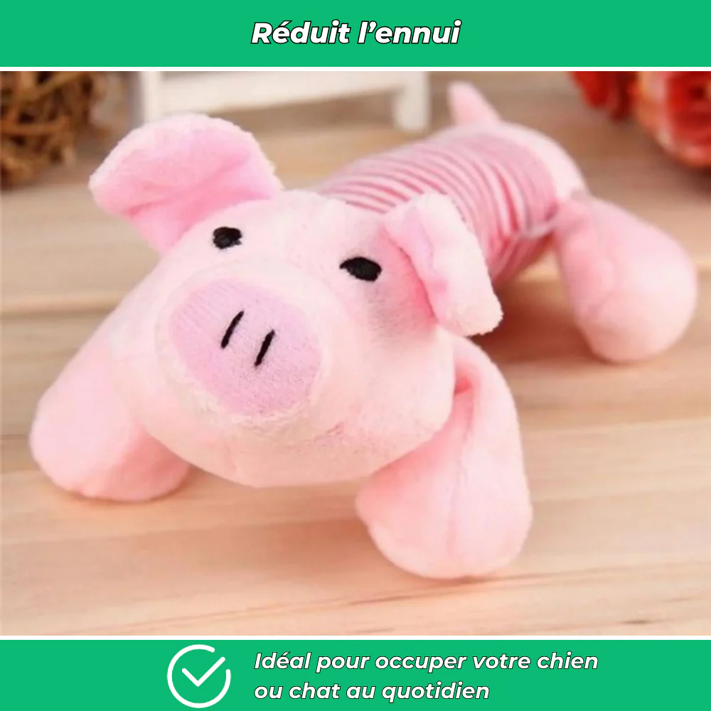 Jouet en peluche sonore pour chien – Résistant et stimulant - Image 4