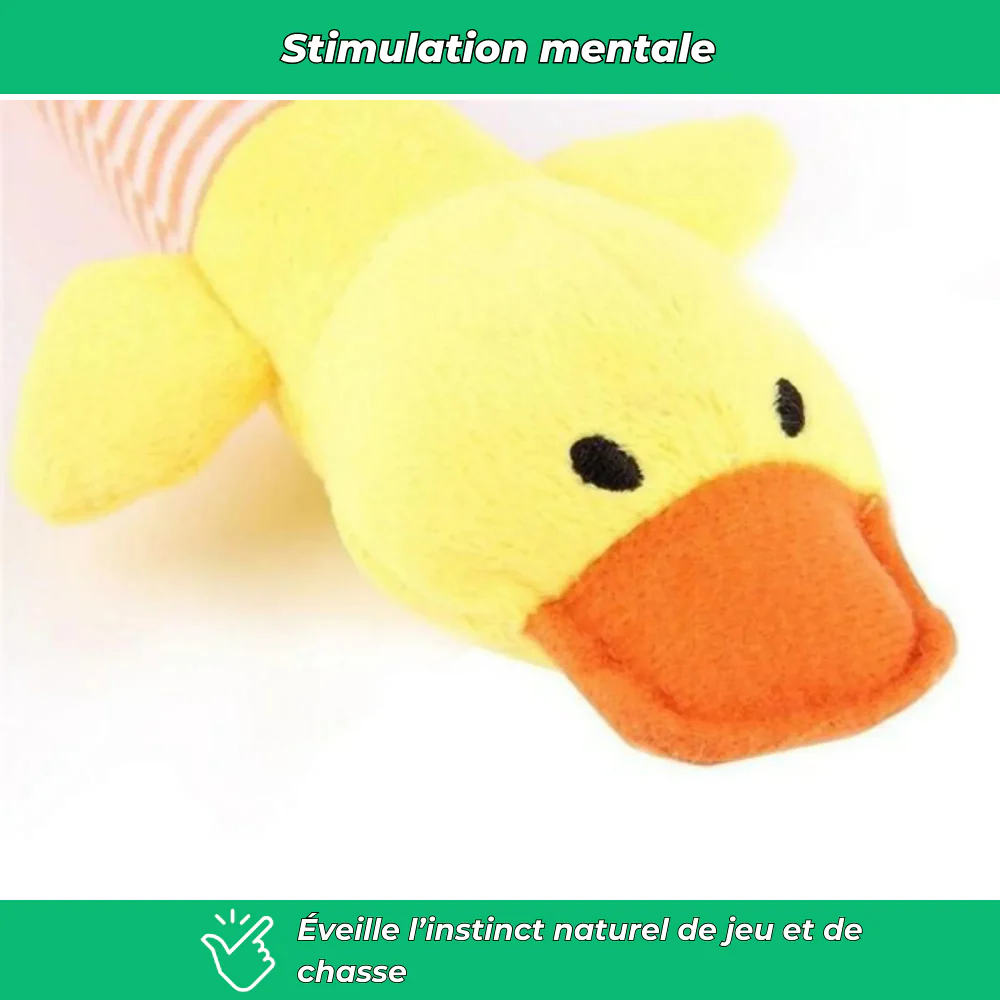 Jouet en peluche sonore pour chien – Résistant et stimulant - Image 5