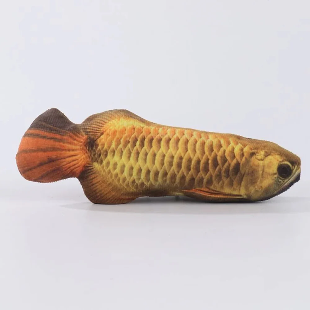 Jouet Poisson Interactif Réaliste pour Chats – Peluche Animée avec Mouvement - Image 11