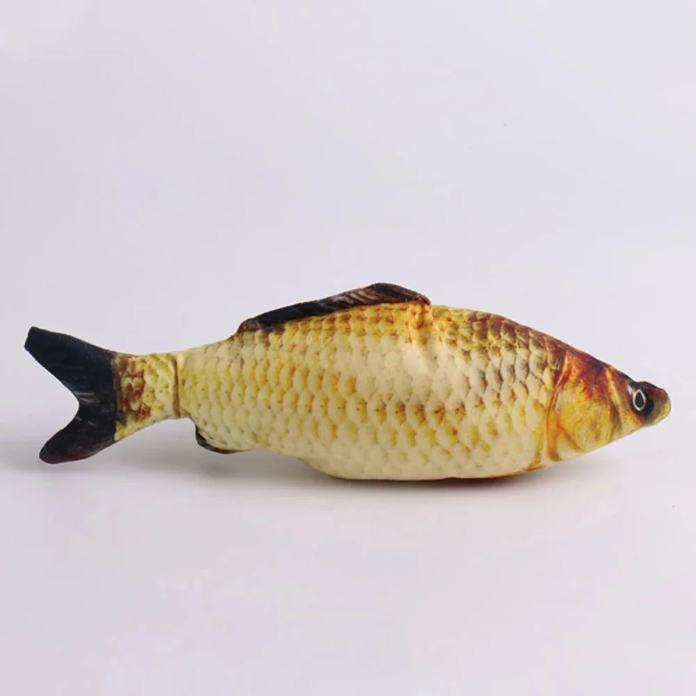 Jouet Poisson Interactif Réaliste pour Chats – Peluche Animée avec Mouvement - Image 12