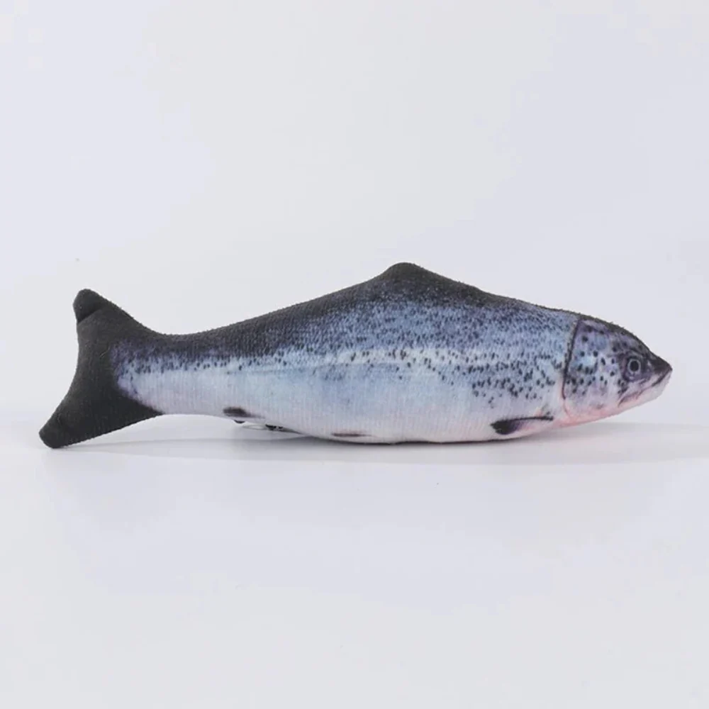 Jouet Poisson Interactif Réaliste pour Chats – Peluche Animée avec Mouvement - Image 13